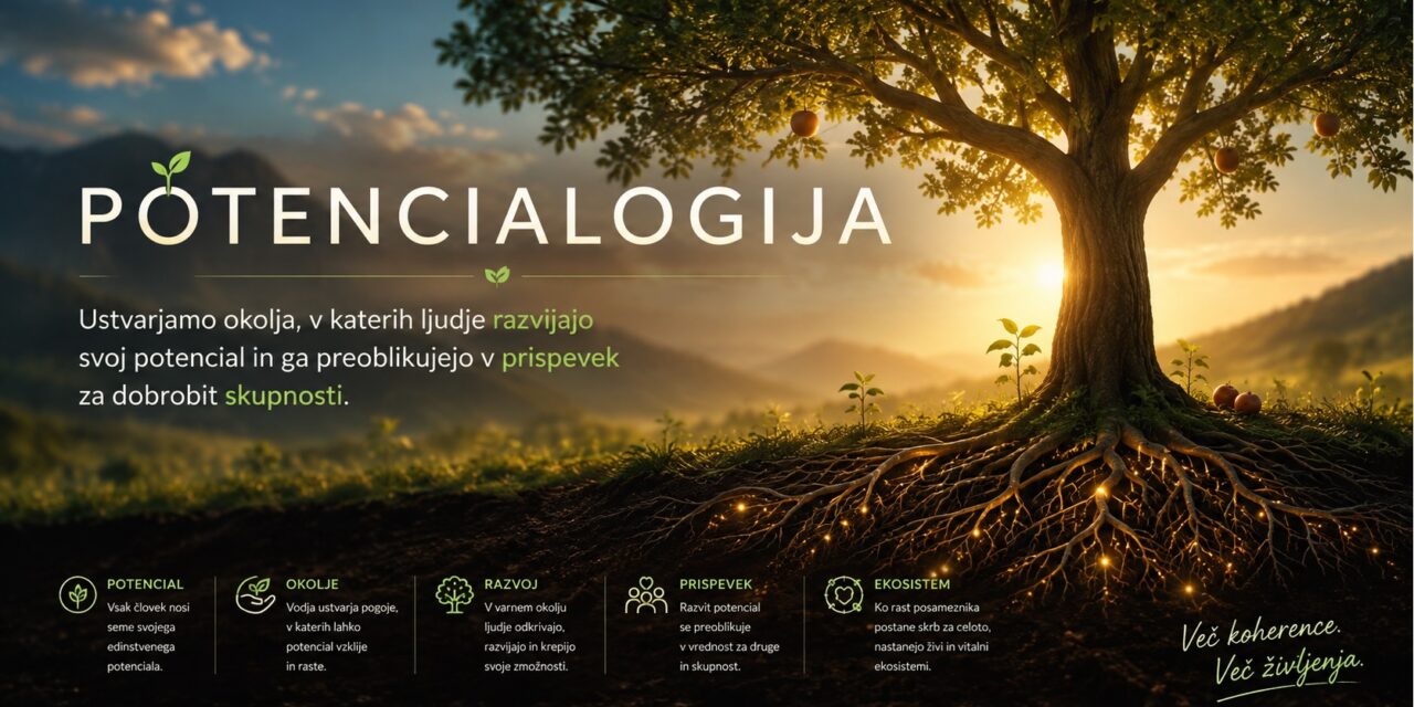 Potencialogija: Prihodnost ne pripada vodjem, ki motivirajo ljudi. Pripada tistim, ki ustvarjajo okolje za njihov razvoj.